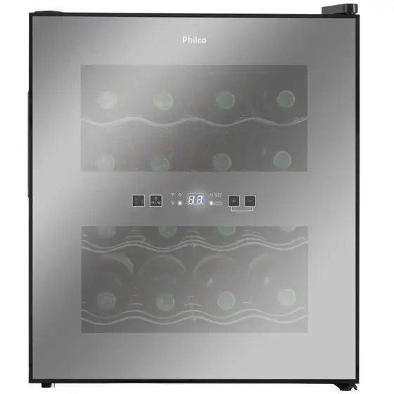 Adega Climatizada Philco 16 Garrafas Display Digital Bivolt PAD16E