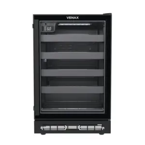 Adega de Embutir Venax Cave In 100 82L Preto Fosco 127V
