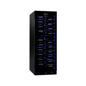 Adega de Vinho a Compressor Benmax 119 Garrafas Dual Zone 220V BAC119A