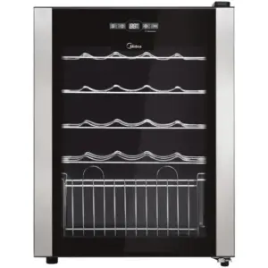 Adega de Vinhos Climatizada Midea 24 Garrafas 110V WBB241