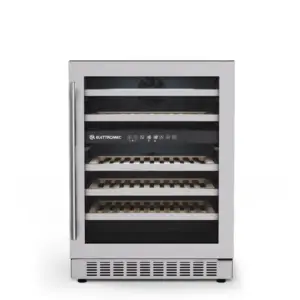 Adega de Embutir Elettromec Connect 45 Garrafas Dual Zone 220V CV-2BI-45-XV-2ATC