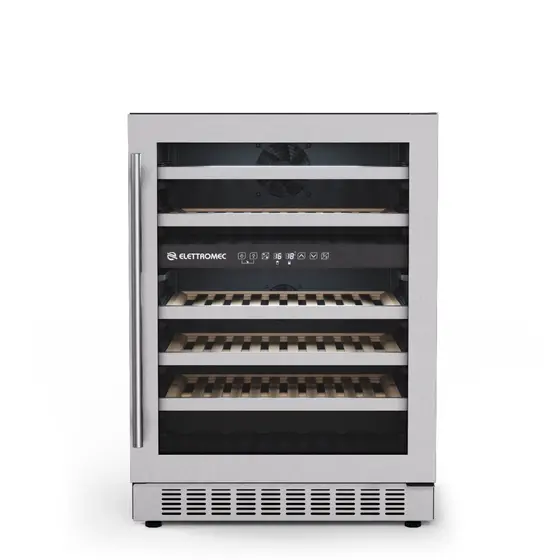 Adega de Embutir Elettromec Connect 45 Garrafas Dual Zone 220V CV-2BI-45-XV-2ATC