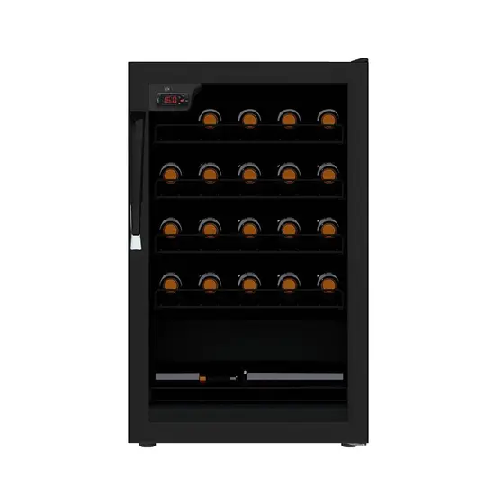 Adega Expositora Venax 24 Garrafas 82L Porta de Vidro NGV100