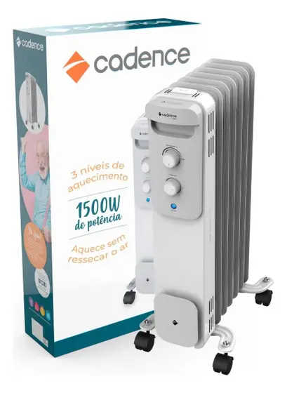 Aquecedor a Óleo Cadence Radiador 1500W 127V AQC260