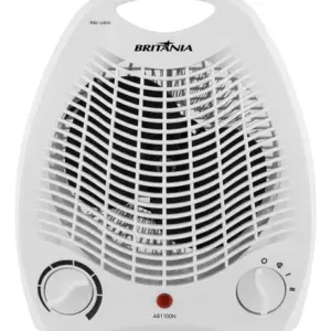 Aquecedor Elétrico Termoventilador Britânia Branco 1500W 127V AB1100N Aquecedor Elétrico Termoventilador Britânia Branco 1500W 127V AB1100N