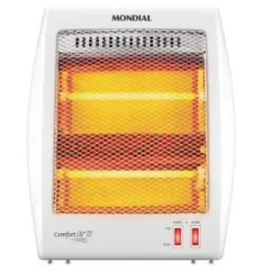Aquecedor Elétrico Quartzo Mondial Confort III 2 em 1 900W A-16 Aquecedor Elétrico Quartzo Mondial Confort III 2 em 1 900W A-16