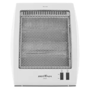 Aquecedor Elétrico Halogênio Britânia 2 Níveis de Potência 800W AB800B Aquecedor Elétrico Halogênio Britânia 2 Níveis de Potência 800W AB800B