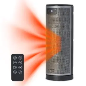 Aquecedor Elétrico Cerâmico Torre Black+Decker Oscillating Tower BHTC209 Aquecedor Elétrico Cerâmico Torre Black+Decker Oscillating Tower BHTC209