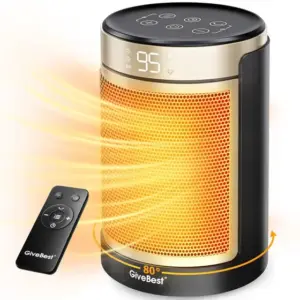 Aquecedor Elétrico GiveBest Portátil com Termostato 1500W Aquecedor Elétrico GiveBest Portátil com Termostato 1500W