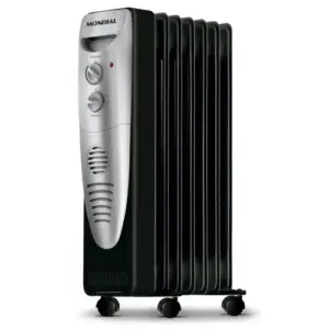 Aquecedor de Ambientes a Óleo Mondial 1500W A-06 Aquecedor de Ambientes a Óleo Mondial 1500W A-06