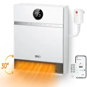 Aquecedor Elétrico de Parede Dreo Smart Wall Heater para Banheiro Aquecedor Elétrico de Parede Dreo Smart Wall Heater para Banheiro