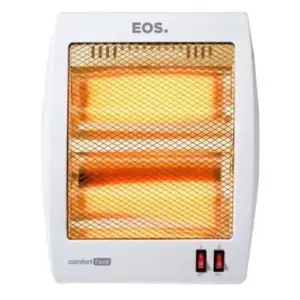Aquecedor Elétrico Halogênio EOS Comfort Heat 800W 220V EAQ03H
