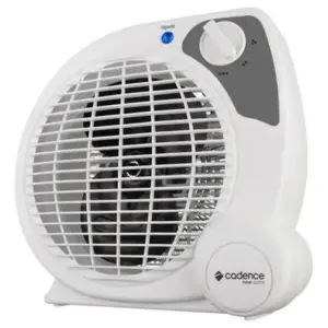 Aquecedor Elétrico Portátil Cadence Branco 1500W 127V Aquecedor Elétrico Portátil Cadence Branco 1500W 127V