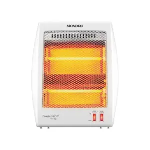 Aquecedor Elétrico Quartzo Mondial Comfort Air III Branco 900W A-16 Aquecedor Elétrico Quartzo Mondial Comfort Air III Branco 900W A-16