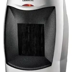 Aquecedor Elétrico Cerâmico Mondial Preto e Prata 1500W 110V A-05 Aquecedor Elétrico Cerâmico Mondial Preto e Prata 1500W 110V A-05