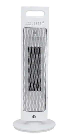 Aquecedor Elétrico Torre Equation com Controle Remoto Branco 1500W 127V