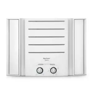 Ar Condicionado De Janela Springer Midea 7.500 BTU/h Quente e Frio Monofásico Mecânico Branco QQK075BB – 220V Ar Condicionado De Janela Springer Midea 7.500 BTU/h Quente e Frio Monofásico Mecânico Branco QQK075BB – 220V