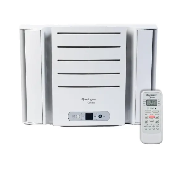Ar-Condicionado de Janela Springer Midea Eletrônico 10.000 BTU/h Frio Branco QCK105RB – 220V