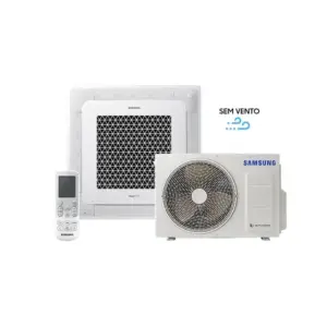 Ar Condicionado Inverter Cassete 4 vias WindFree com WiFi 24.000 BTUs Quente/Frio Ar Condicionado Inverter Cassete 4 vias WindFree com WiFi 24.000 BTUs Quente/Frio