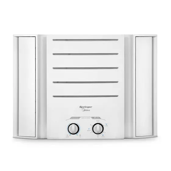 Ar Condicionado Janela Springer Midea Mecânico 10000 BTUs Frio QCK108BB – 110V