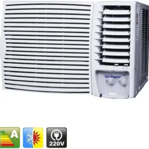 Ar Condicionado Janela Springer Midea Mecânico 18.000 BTUs Frio 220V Ar Condicionado Janela Springer Midea Mecânico 18.000 BTUs Frio 220V