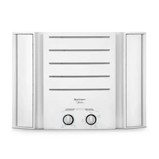 Ar Condicionado Janela Springer Midea Mecânico 7500 BTUs Frio QCK078BB – 110V