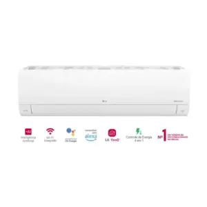 Ar-Condicionado LG Dual Inverter Voice +AI 12.000 BTU Quente/Frio – 220V Ar-Condicionado LG Dual Inverter Voice +AI 12.000 BTU Quente/Frio – 220V