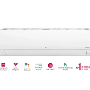 Ar-Condicionado LG Dual Inverter Voice +AI 18.000 BTU Frio 220V Ar-Condicionado LG Dual Inverter Voice +AI 18.000 BTU Frio 220V