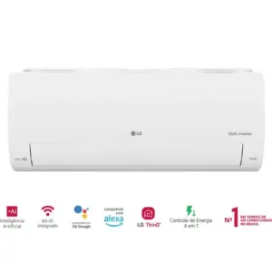 Ar-Condicionado LG Dual Inverter Voice+AI 9.000 BTU Frio 220V Ar-Condicionado LG Dual Inverter Voice+AI 9.000 BTU Frio 220V