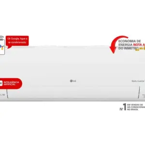 Ar-Condicionado LG Dual Inverter Voice +AI 9.000 BTU Frio 220V Ar-Condicionado LG Dual Inverter Voice +AI 9.000 BTU Frio 220V