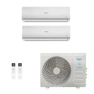 Ar-Condicionado Multi Split Inverter Elgin 18.000 (2x Evap HW 9.000) Quente/Frio 220V Ar-Condicionado Multi Split Inverter Elgin 18.000 (2x Evap HW 9.000) Quente/Frio 220V
