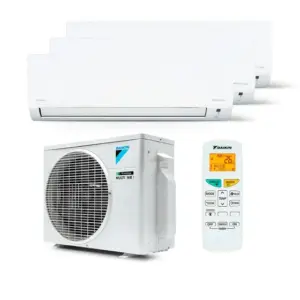 Ar Condicionado Multi Split Inverter R-32 Daikin 18.000 Btus (3x Evap 9000) Frio 220V Ar Condicionado Multi Split Inverter R-32 Daikin 18.000 Btus (3x Evap 9000) Frio 220V