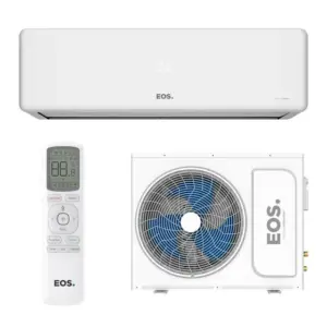 Ar-Condicionado Split 12000 BTUs EOS Master Confort On/Off High Wall Só Frio EASM12000FI/EASM12000FE 220V Ar-Condicionado Split 12000 BTUs EOS Master Confort On/Off High Wall Só Frio EASM12000FI/EASM12000FE 220V