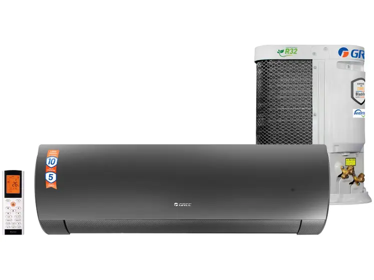 Ar-condicionado Split 9000 BTUs Gree Inverter Quente e Frio G Diamond Auto GWH09ACA-D6DNA1A