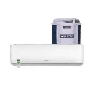 Ar-Condicionado Split Agratto Liv Inverter Top 9.000Btus/h Quente e Frio Branco LCST9QF-02I – 220V Ar-Condicionado Split Agratto Liv Inverter Top 9.000Btus/h Quente e Frio Branco LCST9QF-02I – 220V