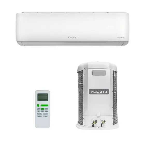 Ar Condicionado Split Agratto Liv Top Inverter 24.000 Btus Frio 220v R-32