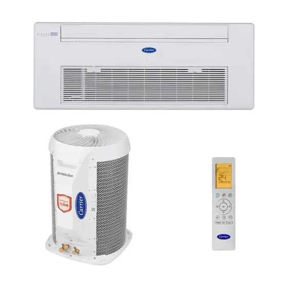 Ar Condicionado Split Cassete 1 Via Carrier Inverter Connect 24.000 Btus Frio 220v R-32