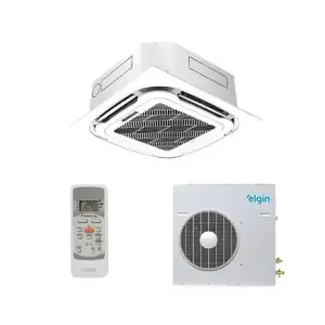 Ar Condicionado Split Cassete 4 Vias Elgin On off 36000 BTUs Frio R410a 220V Ar Condicionado Split Cassete 4 Vias Elgin On off 36000 BTUs Frio R410a 220V