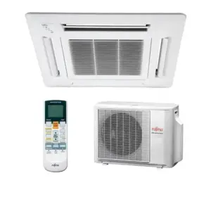Ar Condicionado Split Cassete Fujitsu Inverter 17000 BTUs Quente e Frio 220V Ar Condicionado Split Cassete Fujitsu Inverter 17000 BTUs Quente e Frio 220V
