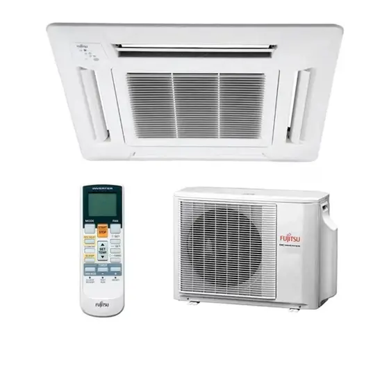 Ar Condicionado Split Cassete Fujitsu Inverter 17000 BTUs Quente e Frio 220V