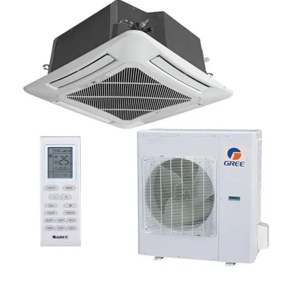 Ar Condicionado Split Cassete Inverter Gree 36000 BTU/h Quente e Frio Monofásico GKH36D3FI – 220 Volts