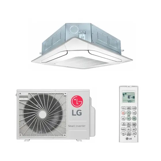 Ar Condicionado Split Cassete Inverter LG 24000 BTUs Quente frio ATNW24GPLP1 – 220V