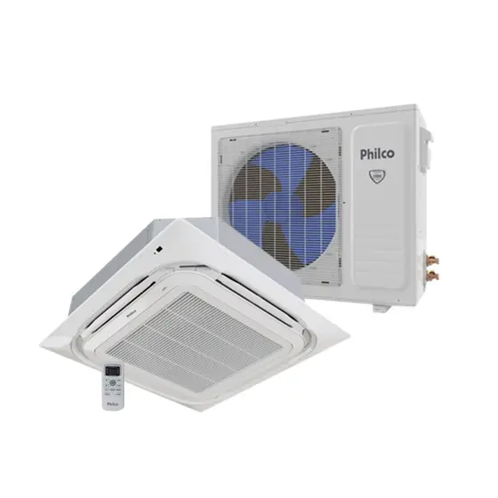 Ar Condicionado Split Cassete Inverter Philco 24000 BTU/h Quente e Frio Monofásico PAC24000ICQFM9 – 220 Volts