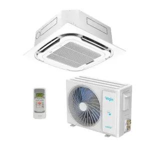 Ar Condicionado Split Cassete Inverter Plus Elgin 24000 Btus R-32 Frio 220V Monofásico 45KDFI24C2NA Ar Condicionado Split Cassete Inverter Plus Elgin 24000 Btus R-32 Frio 220V Monofásico 45KDFI24C2NA
