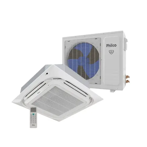 Ar Condicionado Split Cassete Philco Eco Inverter 24000 BTU/h Frio Monofásico PAC24000ICFM16 220 Volts