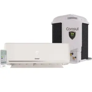 Ar Condicionado Split Consul Triple Inverter EconoMaxi 9.000 BTU/h Frio Monofásico Branco CBK09CBXNA – Bivolt Ar Condicionado Split Consul Triple Inverter EconoMaxi 9.000 BTU/h Frio Monofásico Branco CBK09CBXNA – Bivolt