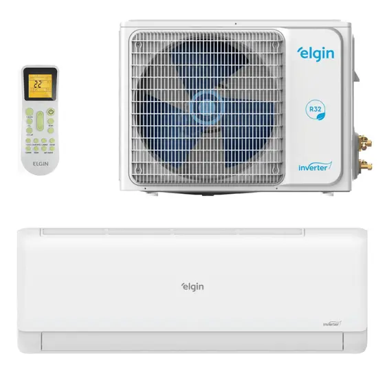 Ar-Condicionado Split Eco Inverter II 9000 BTUs Elgin com Wi-Fi Integrado High Wall Quente e Frio – 220v