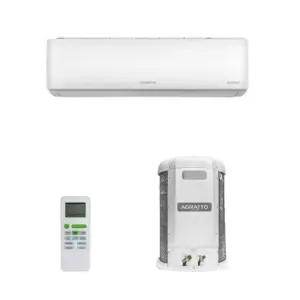 Ar Condicionado Split Hi Wall Agratto Liv Top Inverter 18.000 Btus Quente e Frio 220v R-32 Ar Condicionado Split Hi Wall Agratto Liv Top Inverter 18.000 Btus Quente e Frio 220v R-32