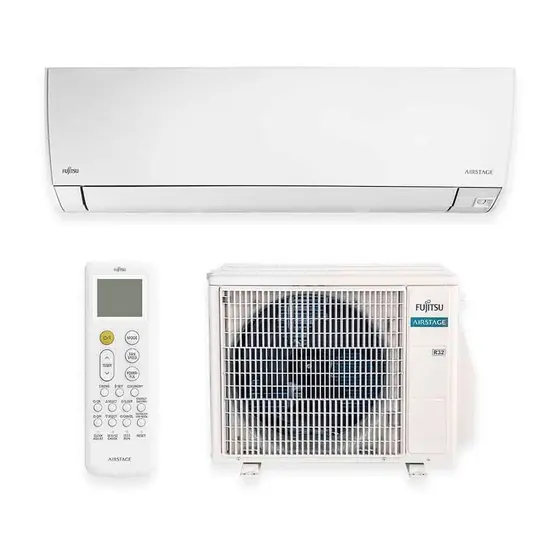 Ar Condicionado Split Hi Wall Fujitsu Inverter Airstage Premium 9.000 Btus Quente e Frio 220v R-32