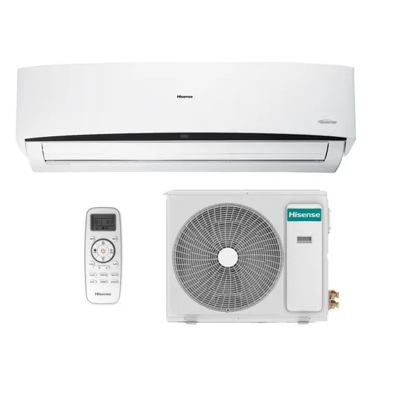 Ar Condicionado Split Hi Wall Inverter Hisense Wi-Fi 30000 BTU/h Frio AS- AS-30TW2RKKVQ01E 220 Volts